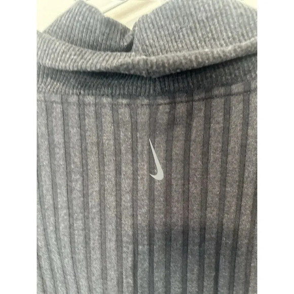 Nike Yoga Luxe Ribbed Cover-Up Sweater DD5828-010 Women’s Size Small NWT 1480 - Picture 7 of 9